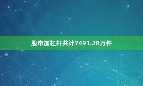 股市加杠杆共计7491.28万件